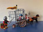 Playmobil 3674 – Chariot prison moyen-âge, Enlèvement ou Envoi, Comme neuf, Ensemble complet