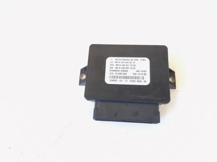 Handrem Module van een Mercedes CLA, Auto-onderdelen, Remmen en Aandrijving, Mercedes-Benz, Gebruikt, 3 maanden garantie, Ophalen of Verzenden