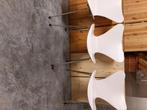 Fritz Hansen vlinderstoelen, Huis en Inrichting, Stoelen, Ophalen, Gebruikt, Wit, Vier