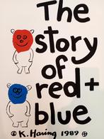 KOOPJE: Keith haring the story of red and blue, Ophalen of Verzenden