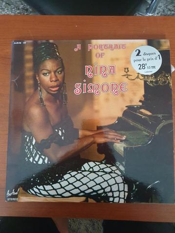 Nina Simone ‎– A Portrait Of Nina - album dubbel-LP  1975  