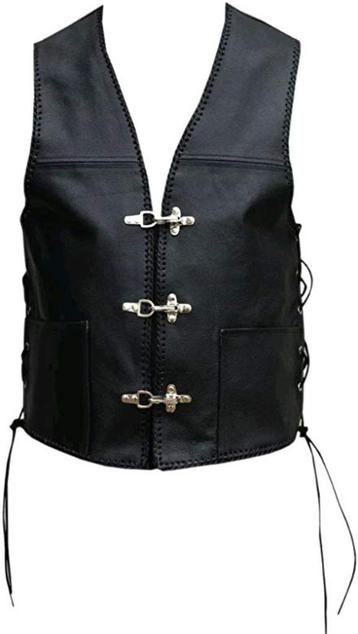 Nieuw leren motorvest verkoopprijs 45€ beschikbaar voor biedingen