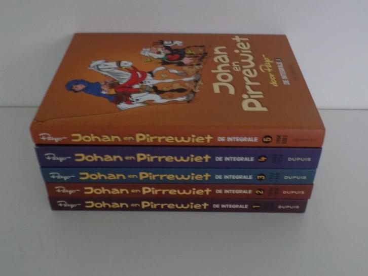 Johan en Pirrewiet ~ Complete serie Integrale HC's 1 t/m 5, Boeken, Stripverhalen, Zo goed als nieuw, Ophalen of Verzenden