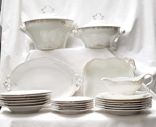Paul Muller - Selb - Ensemble de salle à manger Art Nouveau., Antiquités & Art, Antiquités | Services (vaisselle) complet, Enlèvement ou Envoi