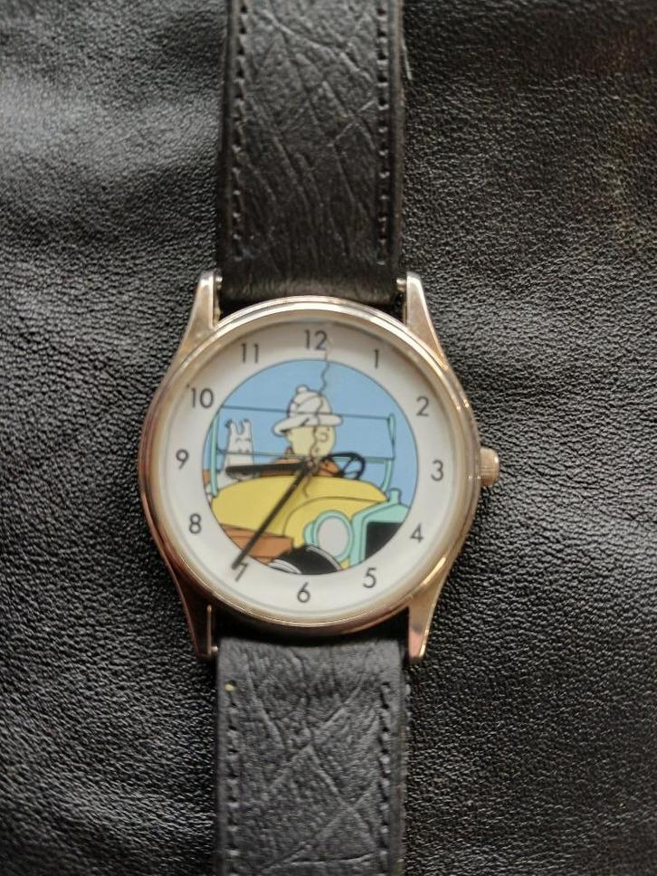 montre TINTIN vintage collection 1994, Handtassen en Accessoires, Horloges | Heren, Ophalen of Verzenden