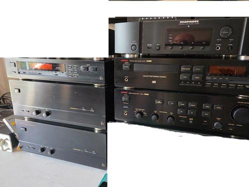 Luxman set met 2  X m 383 eind versterkers, Audio, Tv en Foto, Stereoketens, Gebruikt, Overige merken, Ophalen