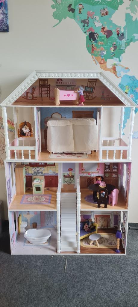 Maison de poupée Big Kidkraft Savannah, Enfants & Bébés, Jouets | Maisons de poupées, Maison de poupées, Enlèvement ou Envoi