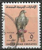 Verenigde Arabische Emiraten 1990 - Yvert 284 - Valk (ST), Verzenden, Gestempeld