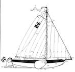 Bouwplan Friese zeil schouw, Hobby en Vrije tijd, Verzenden, Nieuw