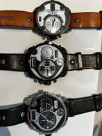 3 horloges Diesel te koop - prijs voor 3, Handtassen en Accessoires, Horloges | Heren, Ophalen, Zo goed als nieuw