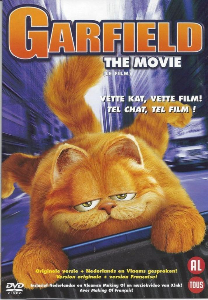 Garfield The Movie - DVD, Cd's en Dvd's, Dvd's | Tekenfilms en Animatie, Zo goed als nieuw, Ophalen of Verzenden