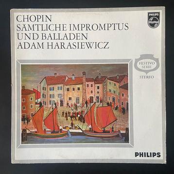 LP Chopin Impromptus & Ballades Adam Harasiewicz  1972 NM beschikbaar voor biedingen