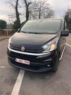 Fiat Talento 2.0 multijet dubbel cabine L2-H1, Auto's, Bestelwagens en Lichte vracht, Euro 6, Zwart, 5 deurs, Particulier