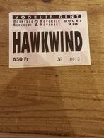 Ticket van Hawkwind, Tickets en Kaartjes, Eén persoon, November, Rock of Poprock