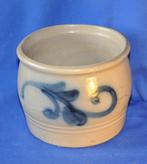 petit pot en gres gris bleu, Ophalen of Verzenden