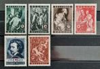 Belgique : COB 647/52 ** Croix-Rouge 1944., Gomme originale, Neuf, Sans timbre, Enlèvement ou Envoi