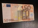 2002 Pays-Bas 50 euros ancien type Draghi code imprimé R046, Timbres & Monnaies, Billets de banque | Europe | Euros, 50 euros