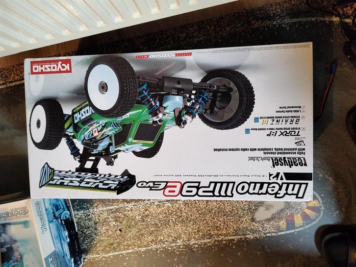 Kyosho Inferno MP9E ReadySet V2, Hobby & Loisirs créatifs, Modélisme | Radiocommandé & Téléguidé | Voitures, Comme neuf, Enlèvement ou Envoi