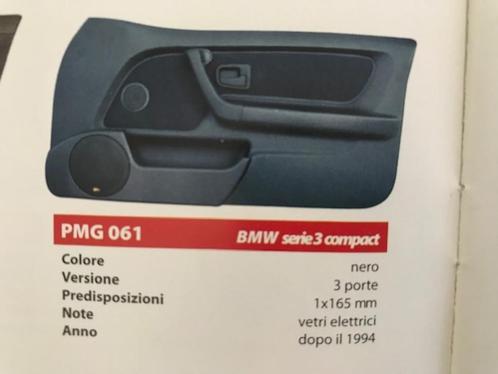 PMG061 - deurpaneel voor BMW 3 Compact - voor 1x165mm, Auto diversen, Autospeakers, Nieuw, Ophalen of Verzenden