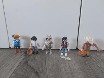 5 playmobil mannetjes  beschikbaar voor biedingen