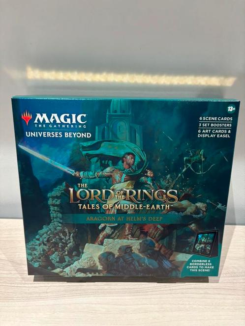 Magic The Gathering LOTR Scene Box Aragorn at Helm’s Deep, Hobby & Loisirs créatifs, Jeux de cartes à collectionner | Magic the Gathering