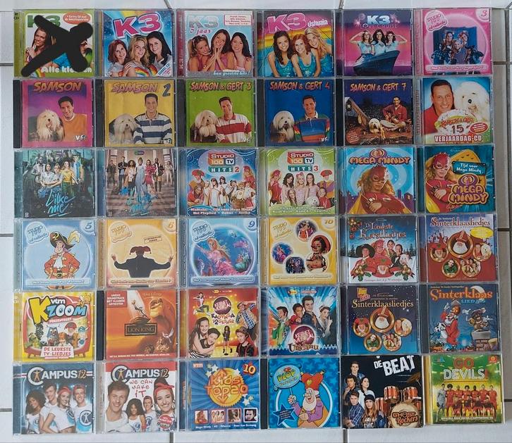 Cd's K3 Studio100 Samson en Gert Mega Mindy Like Me, Cd's en Dvd's, Cd's | Kinderen en Jeugd, Zo goed als nieuw, Ophalen of Verzenden