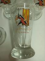 Vintage Gancia glazen La Dolce Vita serie, Verzamelen, Biermerken, Ophalen