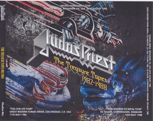 6 CD's JUDAS PRIEST- The Treasure Tapes 1982-1988, Cd's en Dvd's, Cd's | Hardrock en Metal, Nieuw in verpakking, Verzenden