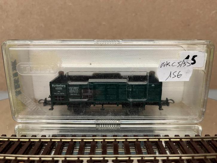 Trix 23901 HO platformwagen, Hobby en Vrije tijd, Modeltreinen | H0, Zo goed als nieuw, Wagon, Gelijkstroom of Wisselstroom, Trix