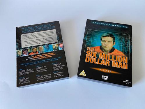 The Six Million Dollar Man - The Complete Season 1 - DVD PAL, Cd's en Dvd's, Dvd's | Thrillers en Misdaad, Zo goed als nieuw, Detective en Krimi