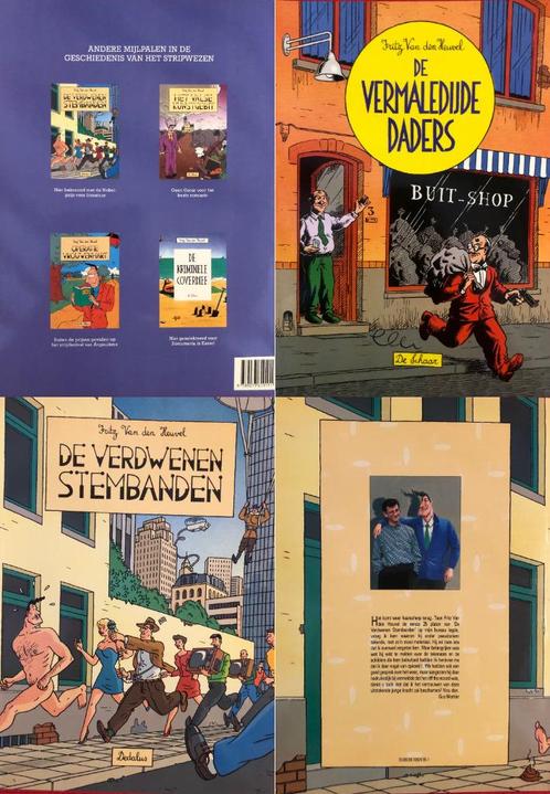 Fritz Van den Heuvel, Boeken, Stripverhalen, Zo goed als nieuw, Meerdere stripboeken, Ophalen of Verzenden