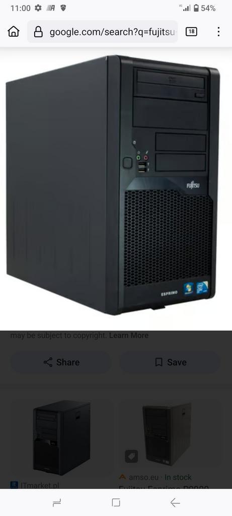 Fujitsu Siemens Esprimo P9900 E Stars5, Computers en Software, Windows Laptops, Zo goed als nieuw, 8 GB, Ophalen