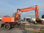 Hitachi ZX 160w bandenkraan met sorteergrijper, Zakelijke goederen, Machines en Bouw | Kranen en Graafmachines, Ophalen, Graafmachine