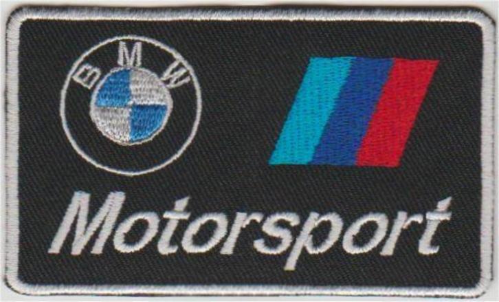 BMW Motorsport stoffen opstrijk patch embleem #28, Motoren, Accessoires | Stickers, Verzenden