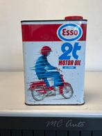 Esso 2 takt olie blik 2 liter, Verzamelen, Ophalen of Verzenden, Gebruikt, Overige, Overige merken