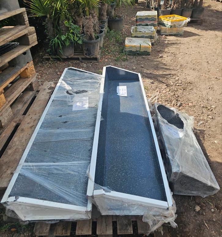 2 grote frietbakken + 1 kleinere – stevige metaalcoating –, Zakelijke goederen, Horeca | Food, Ophalen of Verzenden