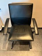 6 lederen stoelen, zware uitvoering, brede zit, Comme neuf, Enlèvement, Cinq, Six Chaises ou plus, Modern