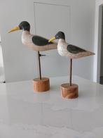 2 houten vogels, Comme neuf, Enlèvement