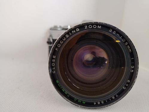 Canon AE1 Camera met een Tokina Zoom 35-105mm f:3.5 lens, Audio, Tv en Foto, Fotocamera's Analoog, Gebruikt, Spiegelreflex, Canon