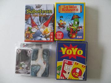 Pakket 4 kaartspellen (999 Games e.a.) beschikbaar voor biedingen