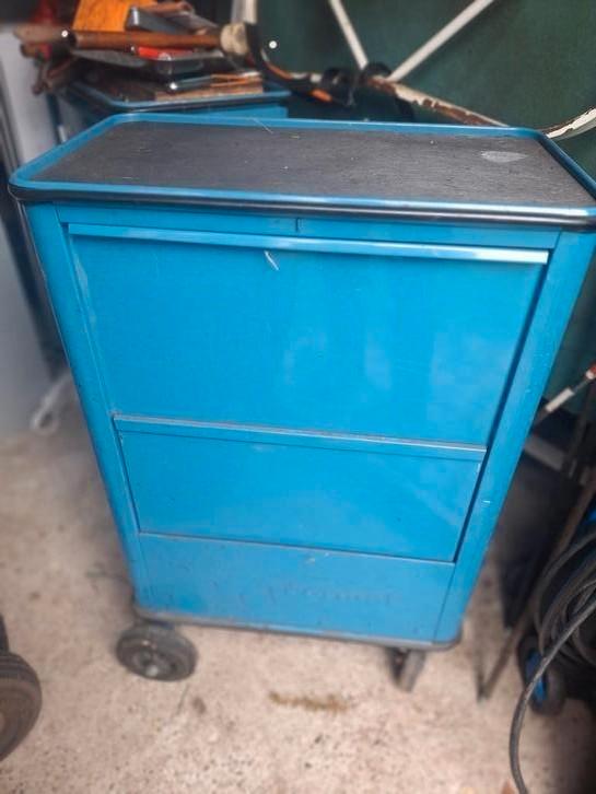 Gereedschapswagen, Doe-het-zelf en Bouw, Gereedschapskisten, Gebruikt, Ophalen