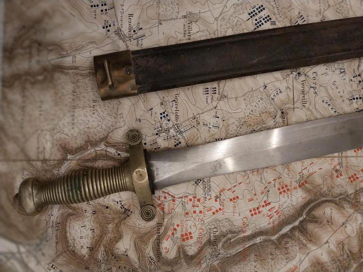 Infanteriezwaard mod 1831 Talabot aantal, Verzamelen, Militaria | Algemeen, Landmacht, Zwaard of Sabel, Ophalen of Verzenden