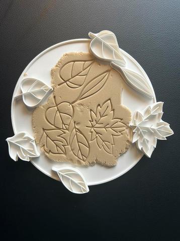 11 Herfstblaadjes Cookie Cutters/Stamps beschikbaar voor biedingen
