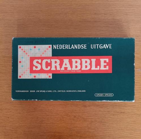 Scrabble "Nederlandse uitgave", Hobby & Loisirs créatifs, Jeux de société | Jeux de plateau, Utilisé, 1 ou 2 joueurs, Trois ou quatre joueurs
