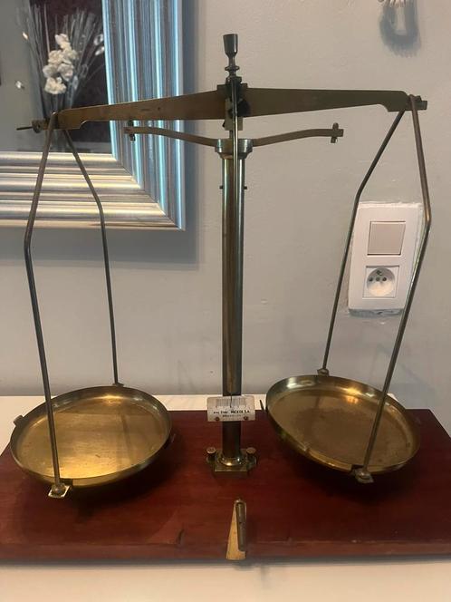 Balance vintage pharmaceutique/apothicaire HL Becker, Antiek en Kunst, Antiek | Woonaccessoires, Ophalen of Verzenden