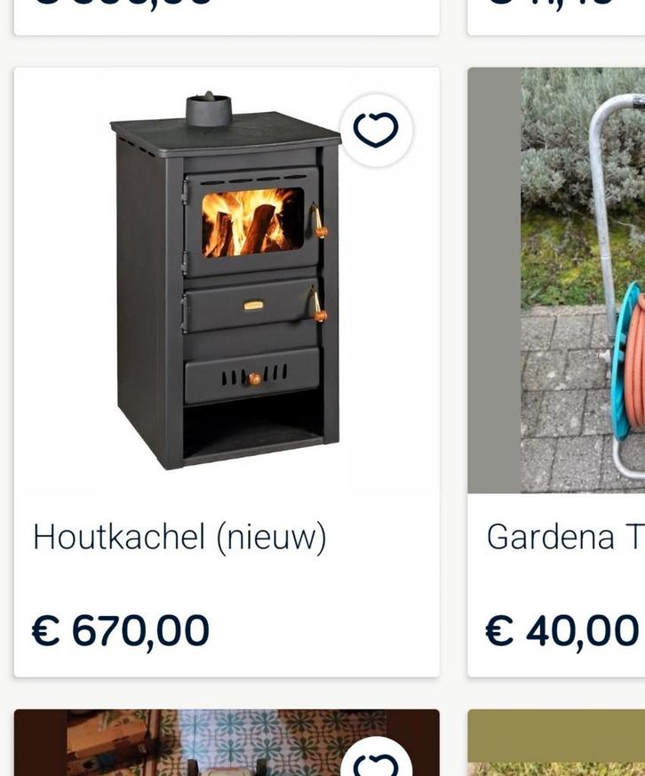 Houtkachel Prity-22 nieuwe 10.4 kw in verpakking, Tuin en Terras, Tuinhaarden, Nieuw, Ophalen