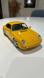 PORSCHE 911 Carrera 1/18 burago superstaat zonder doos, Hobby en Vrije tijd, Burago, Zo goed als nieuw, Auto