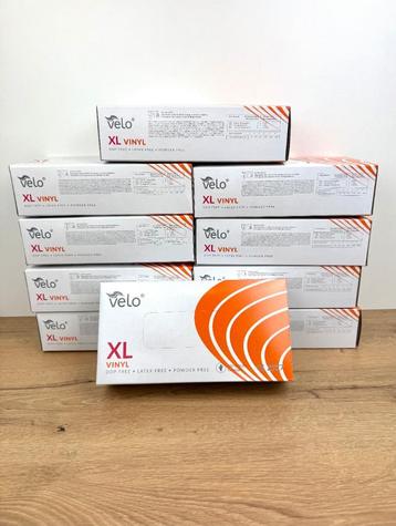 Lot 10 boîtes gant jetable alimentaire vinyle taille XL beschikbaar voor biedingen