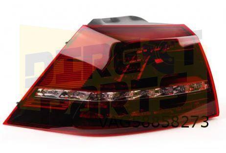 Volkswagen Golf VII (10/12-2/17) Achterlicht Links Buiten (R, Auto-onderdelen, Verlichting, Volkswagen, Nieuw, Verzenden