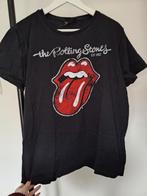 Rolling Stones tshirt, Zwart, Maat 42/44 (L), Ophalen of Verzenden, Zo goed als nieuw